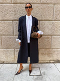Cappotto Lungo Linea Dritta