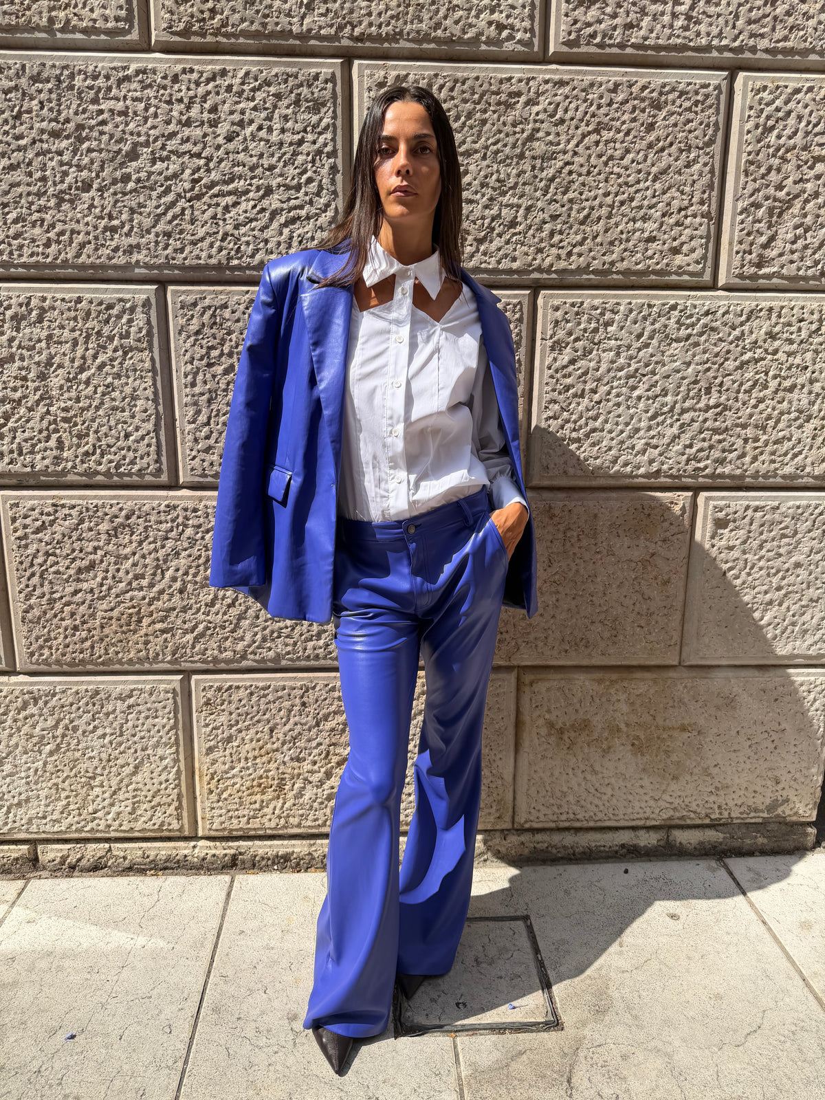 Giacca eco pelle
