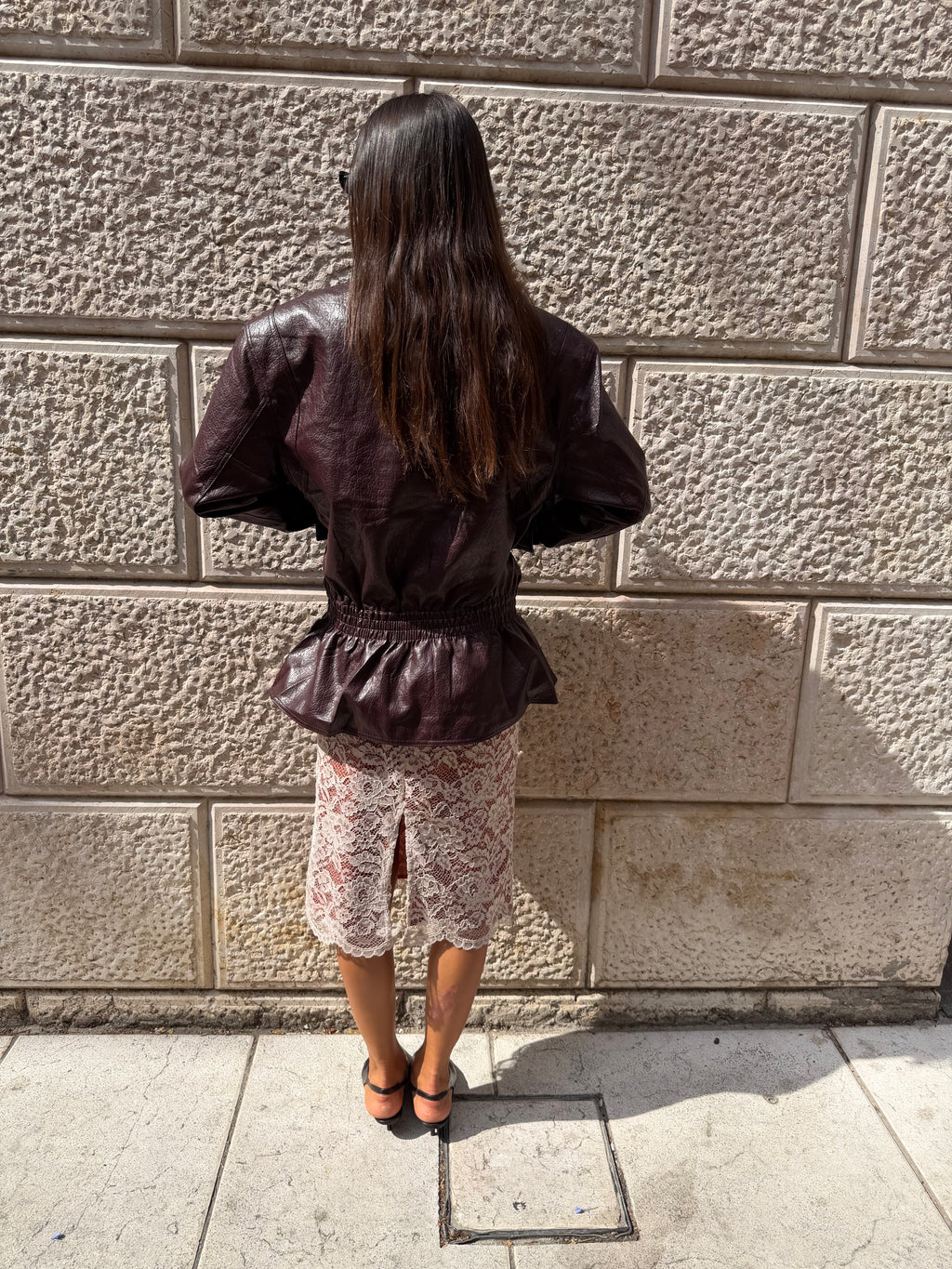 Giacca eco pelle