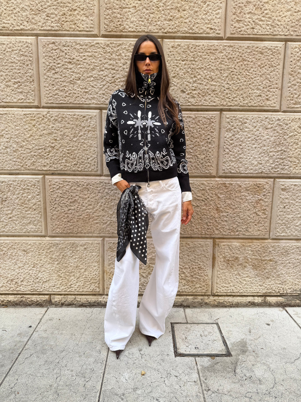 Bomber doppio corsore L.A.