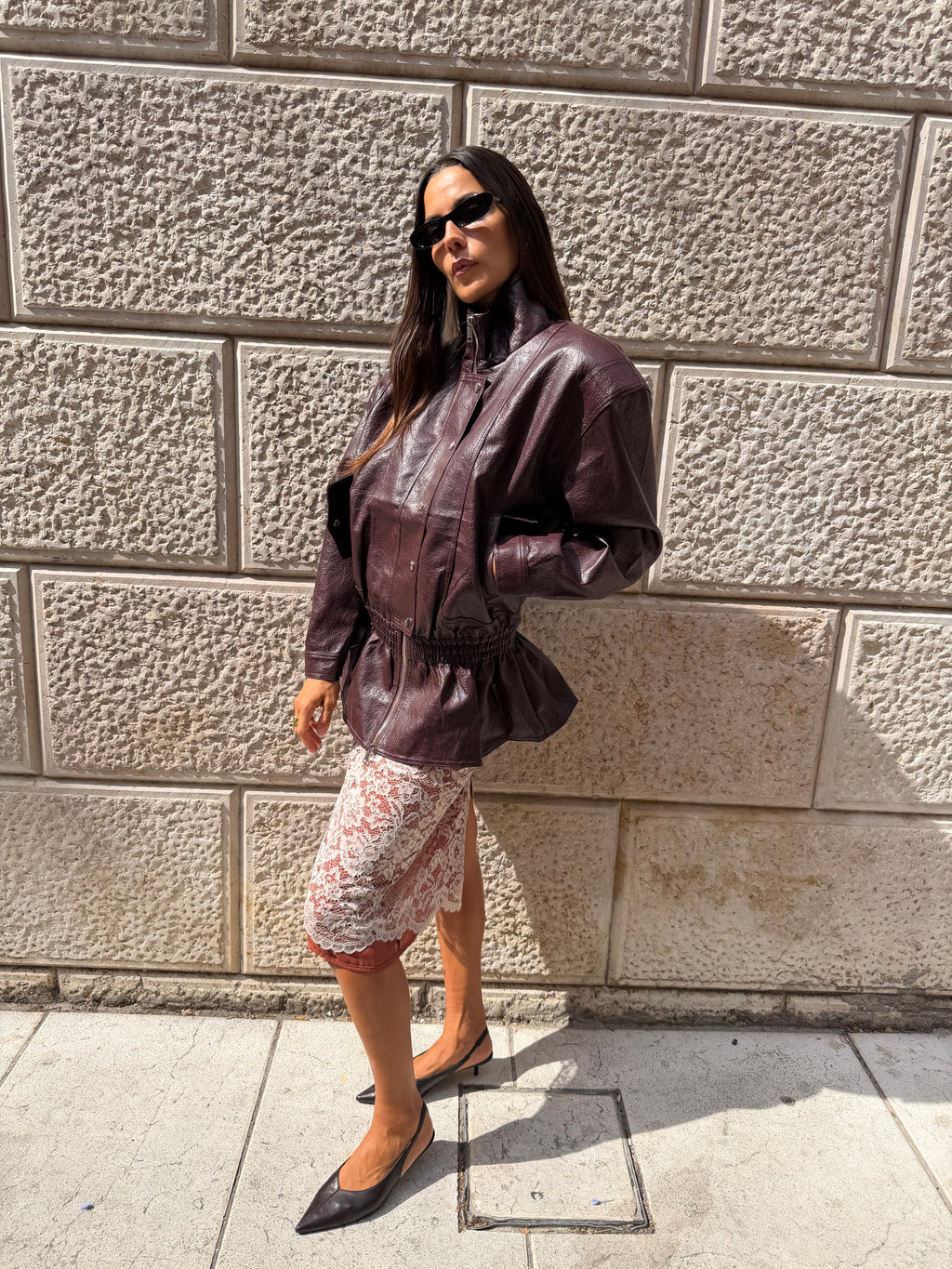Giacca eco pelle